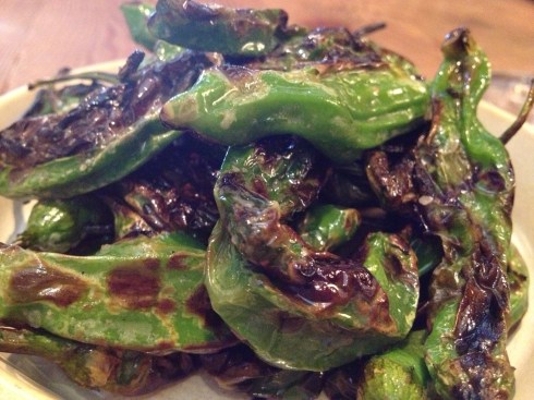 Blistered Shishito Peppers