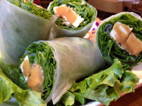 Tofu Salad Rolls