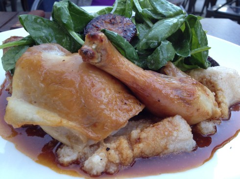 Half-Roasted Mary's Chicken