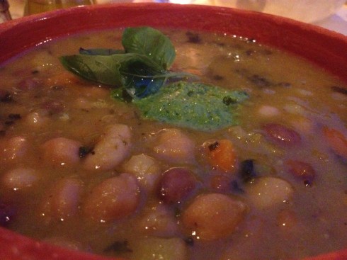 Minestrone di Verdure alla Genovese, al Basilico 