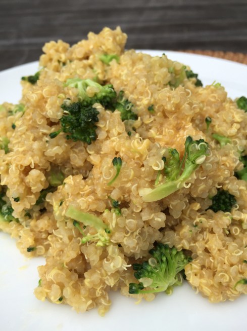 Cheesy Quinoa Broccoli Mac
