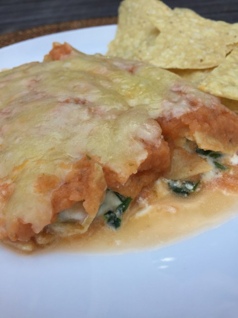 Spinach Enchiladas