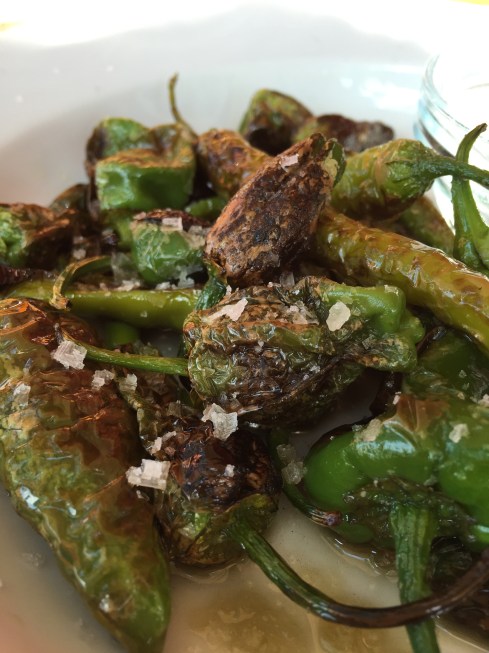 Blistered Padron Peppers